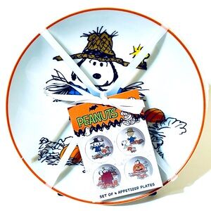 Peanuts Fall / Halloween Side Plates